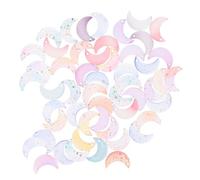 VILLFUL 50 Pezzi Pendenti in Forma Parti Gioielli Accessori Fai Da Te Colori Vivaci Modelli Adorabili Resistenti Uso Duraturo Creazione Oggetti Squisiti