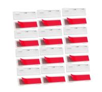 VILLFUL 50 Pezzi Spilli Adesivi per Badge con Chiusura Sicurezza Retro Autoadesivo per e Nome per Lavoro Scuola e Conferenze