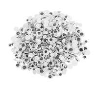 VILLFUL 500 Pezzi Occhi Mobili Adesivi per Fai da Te Sticker Occhi per Animali Artigianato Adesivi Creativi per Scrapbooking e Materiali Cucito