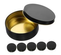 VILLFUL 6 Barattoli Candele Lattine Coperchio Piccoli Contenitori Ermetici Custodia per Crema