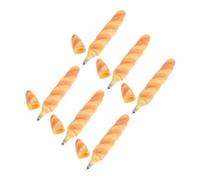 VILLFUL 6 Pezzi a Di Pane Simulata Alimentare Forniture Di Cancelleria Plastica