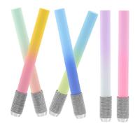 VILLFUL 6 Pezzi Estensori per Matite in Rame e Plastica Resistenti e Antiscivolo per e Prolunga Compatta per Artistici