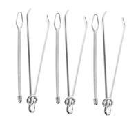 VILLFUL 6 Pezzi Infila Elastico per Cucito Strumento Threader Elastico per Cintura Clip per Cordoncino per Riparazioni Abbigliamento Utensile Inserimento Coulisse Ergonomico