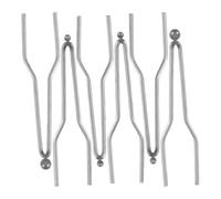 VILLFUL 6 Pezzi Punte per Pirografia per Penna da Incisione Accessori Ricambio per Macchina da Consistenza Termica Stabile e Versatile per Tecniche Incisione su Legno