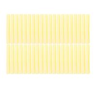 VILLFUL 60 pezzi Spugnette Compresse Portatili per Puff Pulizia Assorbenti Resistenti allo Sbiadimento Polvere Stick Facili da Trasportare per Donne Ragazze Colore Giallo