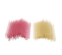 VILLFUL 600 Pezzi Penna Dotting Per Bastoncino Spingi Cuticole Resistenti Per Unghie Naturali e Accessori Nail Art Professionali per Salone e Te