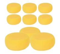 VILLFUL 9 Pezzi Spugnette Rotonde per Modellazione Argilla e Pittura Spugne Lavabili per Ceramica Assorbenti e Riutilizzabili per Pulizia e Levigatura di Superfici Artistiche e Vasi in