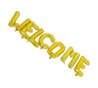 VILLFUL Arredamento Riscaldante Della Casa Palloncini Per Festa Di Compleanno Palloncini Alfabeti in Lamina Golden