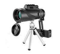 VILLFUL Binocolo Visione Notturna 80x100 Monoculare Da Esterno Oculare 22mm Monoculare Sportivo Supporto Treppiede Per Birdwatching E Campeggio