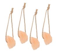 VILLFUL Blocchi di Sale da Leccare per Cavalli e Cervi 4 Pezzi, Minerali Naturali per Bovini e Capre, Snack Salini per Allevamento Miglioramento Immunitario e Benessere Animale