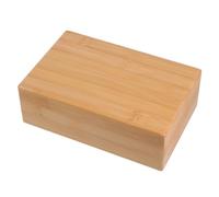 VILLFUL Blocchi per Esercizi in Bambù Naturale, Mattone Stabile e Facile da Pulire, Supporto per Equilibrio e Flessibilità a Casa il Fitness