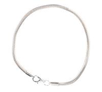 VILLFUL Bracciale Catena Serpente da Donna in Argento Placcato Rame con Spina Forma di Serpente Leggero e Liscio Gioiello Elegante per Compleanni Nozze e Regali Speciali