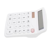 VILLFUL Calcolatrice Digitale da Tavolo per Ufficio e Scuola Strumento di Calcolo Multiuso Senza Batteria Display Adatta per Studenti