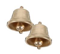 VILLFUL Campanelli in Rame Pendenti Artigianali Campane Decorative Vintage per Casa Ornamenti Fai da Te in Rame Come Campanelli Eolici O Decorazioni per Eventi