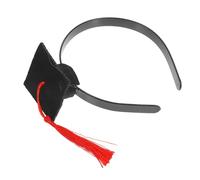 VILLFUL Cerchietto Mini Cappello Laurea con Nappa per Festeggiamenti e Foto Accessorio per Donne e Ragazze per Cerimonie Laurea e Decorazioni Festa