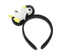 VILLFUL Cerchietto per Chioma Pinguino in Peluche Morbido Fascia per e Cosplay Accessorio Creativo per Feste Lavaggio Viso e Celebrazioni Divertenti