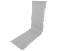 VILLFUL Chair Cloth in Canvas, White Gray Beach Chair Fabric Replace for Folding, Patio and Everyday Repair