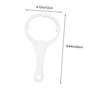 VILLFUL Chiave per Filtro in Plastica Bianco Spanner per Smontaggio e Sostituzione Purificatore e Resistente per Uso
