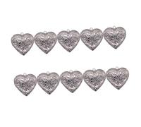 VILLFUL Ciondolo A Forma Di Cuore Decorativo Per Gioielli Accessorio Per Collane Realizzato in Materiale Duraturo Non Sbiadisce Facilmente