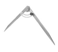 VILLFUL Compass Lavoro in Acciaio Al Carbonio con e Portapenne Strumento Precisione per Tracciare Linee e Spaziature in Falegnameria e Pelletteria Utensile Ergonomico e Multifunzionale per