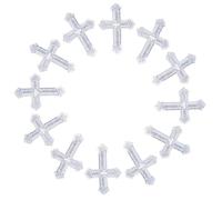VILLFUL Confetti in Plastica Colorata per Battesimi e Celebrazioni Religiose Decorazioni Tavolo per Comunioni Matrimoni e Feste con Pulizia Facile e Colori Duraturi