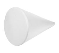 VILLFUL Cono Artigianale Bianco Schiuma per Decorazioni Fai da Te per Natale e Progetti Creativi