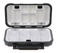 VILLFUL Contenitore di Stoccaggio Multifunzionale per Medicinali e Accessori da Pesca Custodia Portaoggetti Robusta e Leggera Scomparti Organizer Pratico per Viaggi e Uso Quotidiano