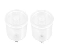 VILLFUL Contenitore per Aerografo in Plastica Tazza per Vernice Spray Sostituibile Contenitori per Pigmenti Vari Accessorio per Utensili per Aerografo Design Portatile Facile da Pulire