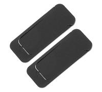 VILLFUL Copertura per Laptop Scivolella Privacy Webcam 2 Pezzi Adesiva Resistente Protezione Obiettivo per Computer Portatile Uso Professionale Famiglia Nero