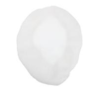 VILLFUL Copertura per Sedile WC Peluche Bianco, Antipolvere e Lavabile, Design Moderno e Aderente per Bagno in Casa e Hotel, Prolunga la Durata