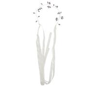 VILLFUL Copricapo da Sposa Strass Regolabile, Accessori per Chioma da Donna per Matrimoni e Feste, Fascia Chioma Viola Nastro e Tralcio Luminoso Elegante