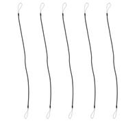 VILLFUL Cordino Elastico a Molla 47 Cm per Penna Stilo, Set 5 Pezzi Portapenne Portatile Anti-smarrimento, Guinzaglio Compatibile Penne Touchscreen per Uso Ufficio e Viaggio