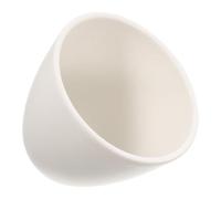 VILLFUL Crogiuolo da Fusione in Ceramica Bianco 200ml per Oro e Argento | Resistenza Termica Elevata, Formato Compatto Portatile, Sinterizzazione Precisa