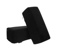 VILLFUL Cuscinetti in Memory Foam per Braccioli Sedia da Ufficio 27X10X10 CM Set 2 Pezzi Rialzo Ergonomico per Bracciolo Sedia da Gioco e Scrivania Supporto Morbido Antiaffaticamento