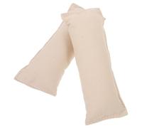 VILLFUL Cuscinetti per Gomito e Polso in Cotone 100% Antiscivolo 13X5 CM Set 2 Pezzi per Scrivania Computer Ufficio Supporto Ergonomico Ammortizzante per Alleviare Affaticamento Braccio