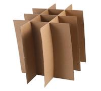 VILLFUL Divisori Cartone Ondulato per Scatole da Trasloco Protezione Robusta per Articoli Fragili come Vetro Ceramica Ed Facile da Assemblare Due per Organizzazione Efficiente e Trasporto
