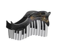 VILLFUL Fermaglio Accessorio Unico Acido Acetico Chioma per Leggero e Resistente Design a Pianoforte a Onde per Amanti della Musica e Usi Quotidiani