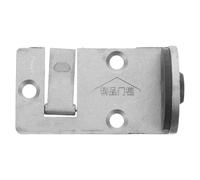 VILLFUL Fermo Porta in Acciaio Inox Kit di Installazione Fermo Nascosto Supporto Pavimento Limitatore per Porte per Aree Trafficate