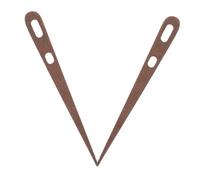 VILLFUL Ferri da Tessitura Bastoncino in Legno Strumenti per Uncinetto e Maglia Fai da Te Cruna Grande per Facile Infilatura Set di Attrezzi per Arazzi e Lavori Artigianali