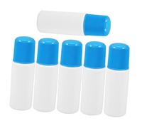 VILLFUL Flaconi Testa in Spugna 30 Ml Set da 6, Distributori Vuoti per Linimenti e Cosmetici, Contenitori Portatili Riutilizzabili per Applicazione Uniforme in Viaggio, Ufficio e Casa