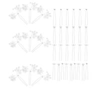 VILLFUL Forcine da Sposa Cristalli e Perline 36 Pezzi Accessori Chioma Bridal Fiori per Damigelle D'onore e Invitati