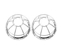 VILLFUL Gabbia Protettiva in Metallo per Testine Sprinkler Antincendio a Parete Laterale Protezione di Sicurezza Resistente Agli Urti Copertura Staffa Rilevatore Antideflagrante Set 2