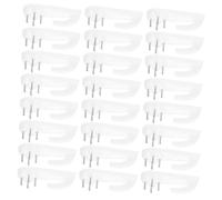 VILLFUL Ganci per Cornici Invisibili da Parete 100 Pezzi senza Traccia, Chiodi per Quadri da Appendere in Plastica Resistente, Ganci senza Soluzione di Continuità per Casa, Ufficio