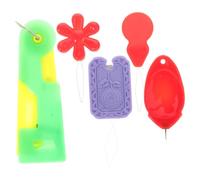 VILLFUL Infila Ago per Cucire A Mano Strumento Infila Filo Ago 5 Pezzi Set di Accessori per Cucito
