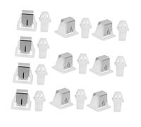 VILLFUL Kit di Fermo Chiusura Porta per Asciugatrice, 10 Pezzi, Interruttore Bloccaggio Porta, Accessori Lavanderia, Montaggio Facile