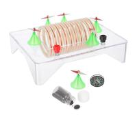 VILLFUL Kit Elettromagnetico per scoperta dell'elettricità di base e esperimento magnete, con bobina in rame, ago magnetico e bussola, per laboratori e mostre scientifiche