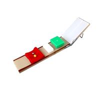 VILLFUL Kit Esperimenti Fisica per Strumenti Completi e Durevoli Esplorazione Interattiva della Prima Legge di Newton Dispositivo Educativo Facile da Usare per Casa e Scuola