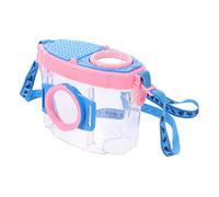 VILLFUL Kit Osservazione Insetti per Ingrandimento Doppia Contenitore Trasparente Portatile per Esplorazioni Scientifiche e Natura Adatto per Campeggio e all Aperto