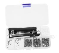 VILLFUL Kit Riparazione con e Naselli Antiscivolo Trasparenti con Cacciavite per Accessori Riparazione e Sole Naselli Morbidi Adatti al Ponte del Naso