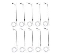 VILLFUL Lampioni Stradali Modello 1:150 10 Pezzi Led 3v Per Plastici Ferroviari e Ambienti Modellismo